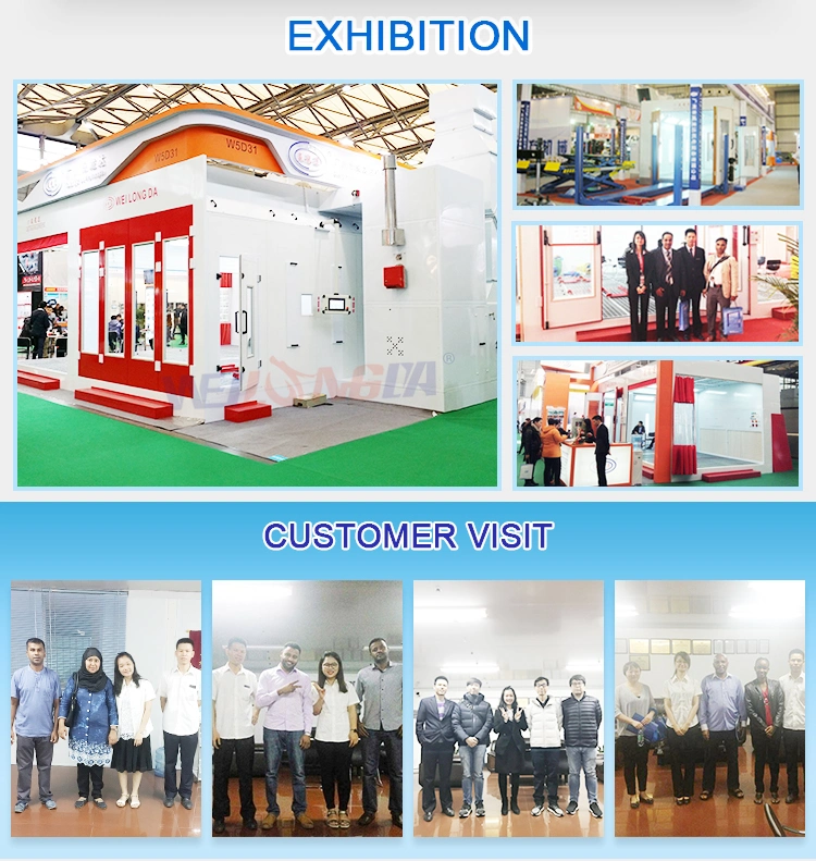 Wld8200 Auto Painting Booth Spray Booth Car Paint Booth Car Paint Booth Painting Cabin/Room/Oven/Equipment/Machine CE