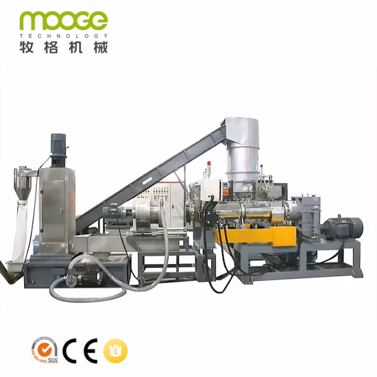 200Kg/h PP PE EPS réutilisent la chaîne de production en plastique de granule/granules faisant le prix de machine