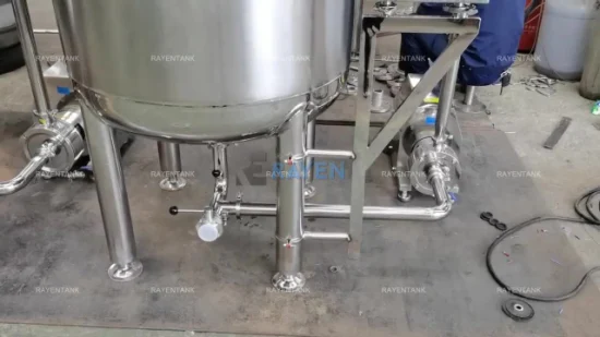 1000L Gallon Acier Inoxydable Vapeur Sous Vide Électrique Chauffage Et Refroidissement Double Gaine Vieillissement Réacteur De Fermentation Réservoir De Mélange De Stockage